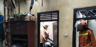 Diduga Korsleting Listrik, Rumah di Tirtayasa Ludes Terbakar Sijago Merah