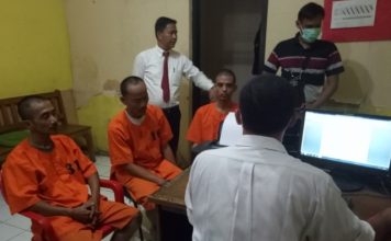 Satuan Reserse Narkoba Polres Serang, Membekuk 3 Orang Pelaku Pengguna Sabu