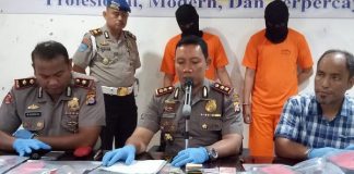 Dua Orang Perampok Mini Market Alfa Midi Dibekuk Polisi