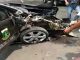 Akibat Pecah Ban, Mobil Dinas Hantam Truk