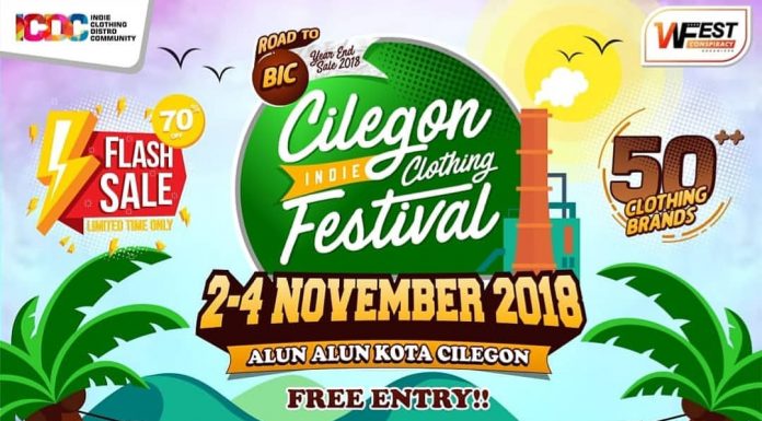 Ayo Beli Kaos Branded Tapi Murah? di Cilegon Indie Clothing Festival