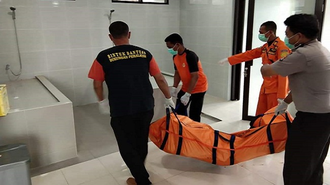 Jasad Tanpa Identitas Ditemukan Tim SAR dan BPBD Kabupaten Lebak