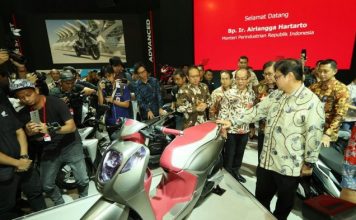 37 Unit Sepeda Motor Honda dihadirkan di Ajang IMOS 2018
