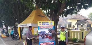 Polsek Ciruas, Lakukan Penindakan Bagi Pengendara Roda Dua yang melanggar Lalu Lintas
