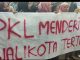 Tolak relokasi, Puluhan Pedagang Kaki Lima ( PKL ) Melakukan Unjuk Rasa