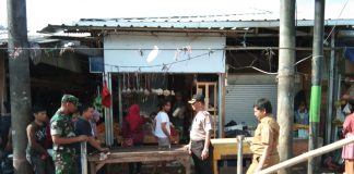 Penertiban Pedagang Kaki Lima (PKL) di Pasar Ciruas Kabupaten Serang