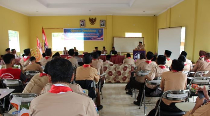 Untuk Memotivasi, Kwarcab Lakukan Penilaian Kwarcab Di Lebak Selatan