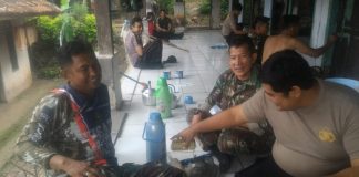 Melalui TMMD Ke-104 Kodim 0601/Pandeglang Sinergitas TNI-Polri Makin Solid