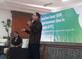Ada ‘Virus’ Digital di Pelatihan Dasar SDM Kepariwisataan Goes to Campus Edisi Buleleng