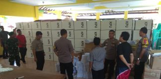 Karo Rena dan Kabid Humas, Pastikan Persiapan Pemilu di Sejumlah Kecamatan Kabupaten Serang