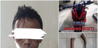 Polsek Cikupa Polresta Tangerang Berhasil Gagalkan pembegalan Sepeda motor di Citra raya
