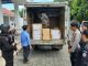 Satbrimob Polda Banten Melaksanakan Pengawalan Surat Kotak Suara Serta Logistik Tambahan Pemilu 2019
