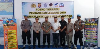 Kabid Humas Polda Banten Tinjau Posko Terpadu dan Kunjungi Pelabuhan Merak di H-7