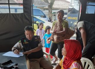 Hari Bhayangkara ke 73, Bidokkes Polda Banten Berikan Pelayanan Kesehatan Gratis
