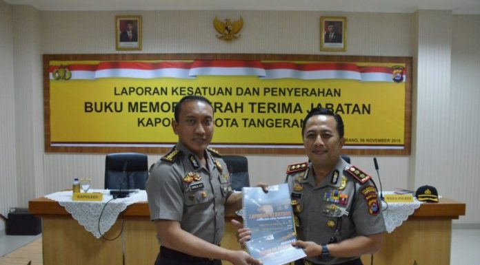 Resmi Bertugas, Kapolresta Tangerang Prioritaskan Dua Agenda