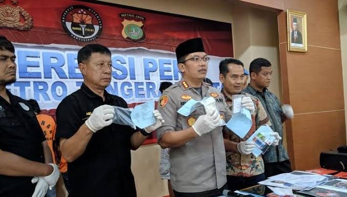 Spesialis Ganjel ATM diamankan Polisi di Tangerang