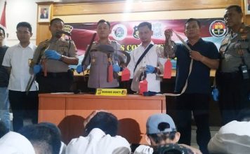 Hari Guru, Puluhan Pelajar Di Kota Serang Malah Mau Tawuran