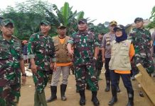 Pasca Banjir Pangdam III/ Siliwangi kunjungi Lebak