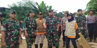 Pasca Banjir Pangdam III/ Siliwangi kunjungi Lebak