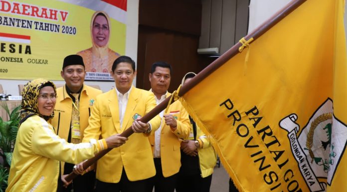 Kembali Pimpin Golkar Banten, Ratu Tatu Sinergikan Kader untuk Pilkada