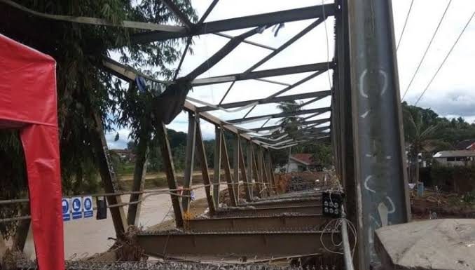 Kementerian PUPR Bangun Jembatan Sajira Pasca-Bencana Alam Lebak