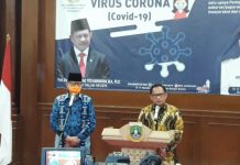 Mendagri Tito Karnavian Minta Banten Berupaya Maksimal Cegah Penyebaran Corona