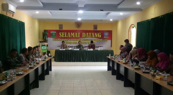 Rapat Koordinasi Dalam Rangka Kesiapan TMMD Ke 107
