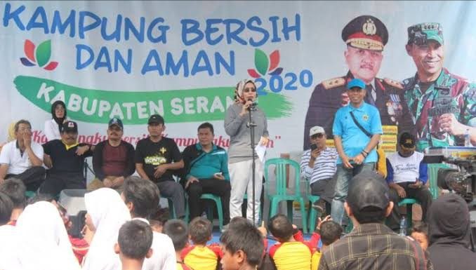 Bupati Serang Tatu Pastikan “Lomba Kampung Bersih” Digelar Setiap Tahun