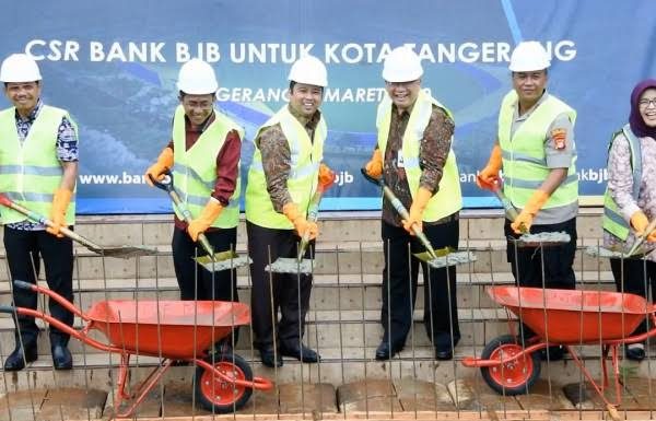 BJB kucurkan CSR Rp6 Miliar Untuk Renovasi Lapangan Ahmad Yani Tangerang