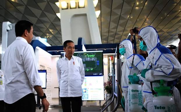 Jokowi: Pencegahan Virus Corona di Bandara Soetta Sudah Ketat