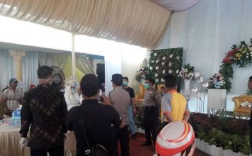 Polisi Bubarkan Resepsi Pernikahan Di Ciruas Serang