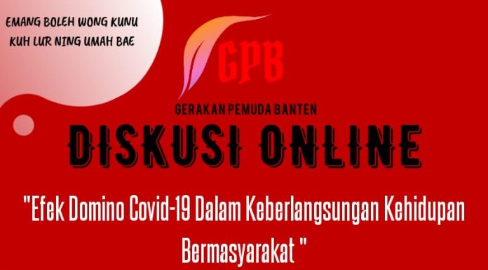 Gerakan Pemuda Banten Ajak Warga Bersatu Mencegah Penyebaran Virur Corona