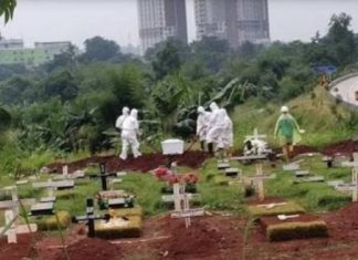 60 Jenazah Covid-19 Dimakamkan Di TPU Jombang Tangsel