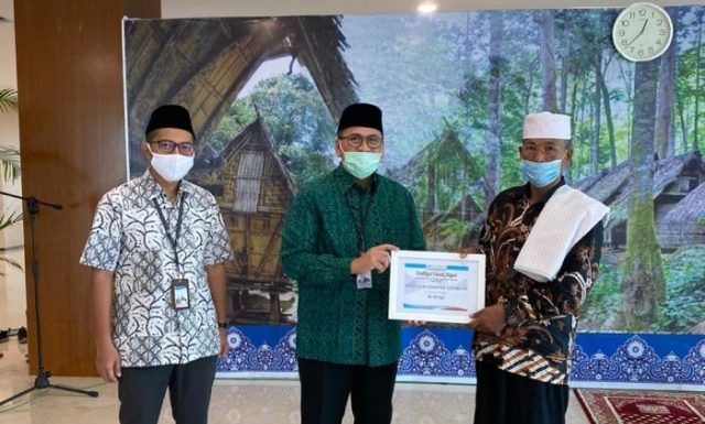 BI Provinsi Banten Peduli Pedagang Kaki Lima dan Pesantren Terdampak COVID-19