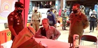Pelanggar PSBB Di Kota Tangerang Bakal Diangkut Satpol PP dan di Rapid Test
