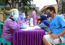 Dinkes Kota Tangerang targetkan rapid tes 50 warga Kelurahan Jurumudi