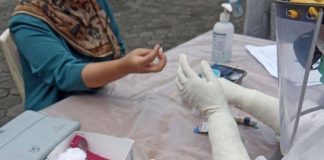 Emak-emak Di Kota Serang Kabur Dari Rumah Takut Dirapid Test
