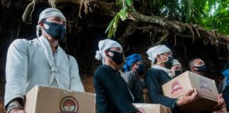 950 KK Warga Badui Terima Program Sembako Dari Kemensos