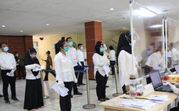 Sebanyak 16 Orang Peserta SKB CPNS Kota Tangerang Positif COVID-19