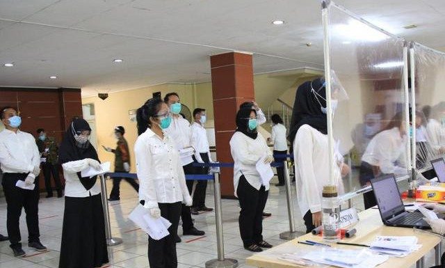 Sebanyak 16 Orang Peserta SKB CPNS Kota Tangerang Positif COVID-19