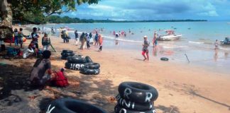 Sejumlah Objek Wisata di Provinsi Banten Dipadati Pengunjung
