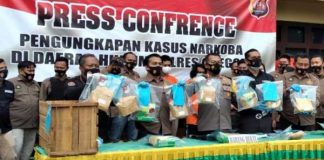 Polres Cilegon Gagalkan Peredaran Sabu Senilai Rp13 Miliar