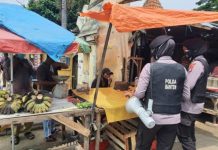 Ditsamapta Polda Banten Himbau Masyarakat Sambil Berpatroli R2