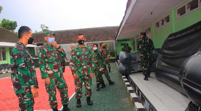 Tingkatkan Sinergitas, Yon Madala Yudha Terima Kunjungan BNN Banten