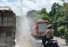 Satgas COVID-19 Lebak Semprotkan Disinfektan Cegah Penyebaran Virus Corona