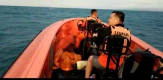 Basarnas Banten Sisir Korban Kecelakaan Laut di Pulau Tempurung Selat Sunda