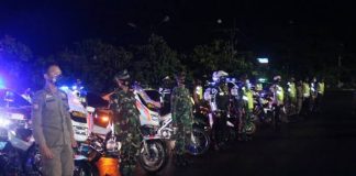 Antisipasi Kejahatan, Polisi dan TNI di Lebak Gelar Patroli