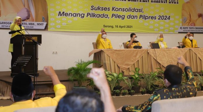 Pemilu Serentak 2024, Golkar Banten Perkuat Konsolidasi