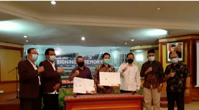 Bangun hunian Mahasiswa, Untirta Gandeng PT Gemercik Star Jaya