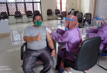96 Pegawai Kemenag Kabupaten Lebak Jalani Vaksinasi COVID-19